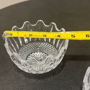 Elegant Clear Glass Bowls